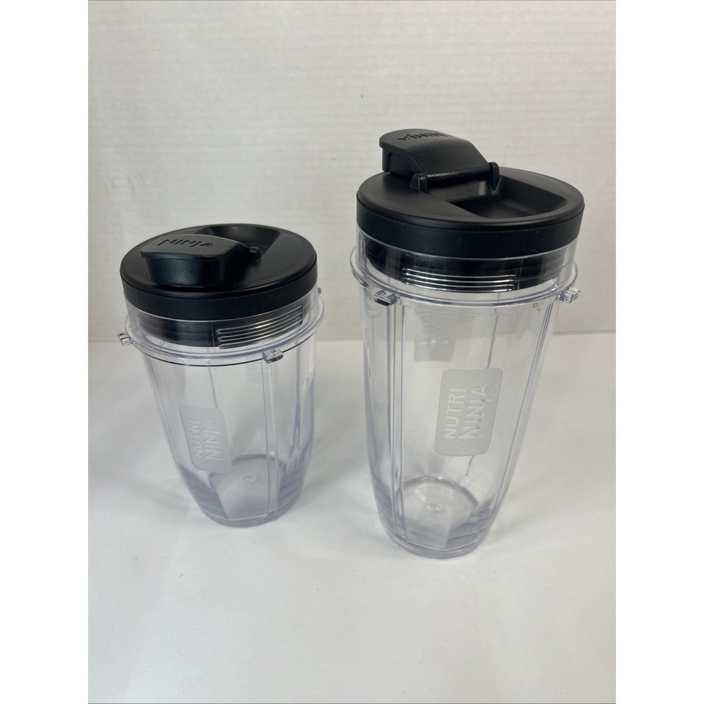 Replacements 24 & 18 oz  Nutri Ninja Blender Cup with Sip & Seal Lid Read